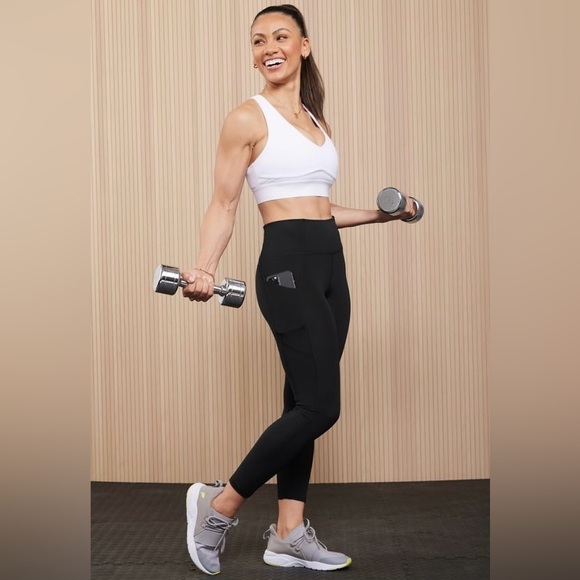 Fabletics L Black Oasis PureLuxe High Waisted Legging - Picture 5 of 5